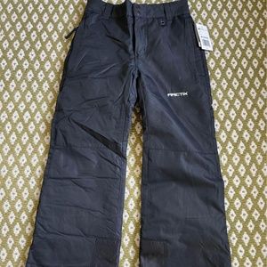 NEW MEDIUM KIDS 8-10 Arctix Kids Snow Pants, Black, Medium